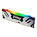 Kingston Fury Renegade Schwarz RGB 32GB 6400MT/s DDR5 CL32 DIMM Desktop Gaming Speicher (Kit mit 2 ) - KF564C32RSAK2-32