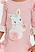 Bonnie Jean Newborn Infant Toddler Little Girls Easter Bunny Holiday pink two piece outfit set
