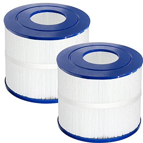 Vickmons 2 Pack PBF40M Spa Hot Tub Filter Replacement Compatible with Pleatco PBF40M, Bull Frog Spas, Wellspring 30 Coreless 10-00282