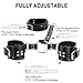 SEXY SLAVE Neck to Wrist Restraints kit, Adult Sex Toys Frisky Beginner Behind Back Handcuffs Collar, Adjustable Bondage Set, Couple SM Sex Game Tool(Black-1)