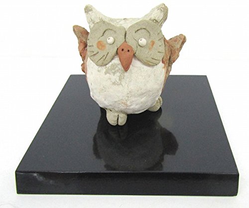 Amazon.co.jp: 明星いっぺい『ふくろう』粘土細工 梟 鳥 動物