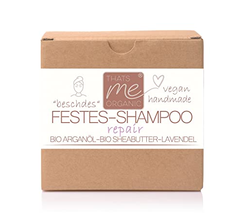 Handgemachtes festes Shampoo mit wertvollen Inhaltsstoffen, vegan, keine Industrieproduktion, 40g ("repair" trockenes/lockiges/strapaziertes Haar Low-Poo) Cover