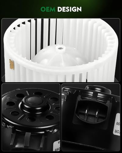 Image of HVAC Heater Blower Motor with Fan Cage for:-Ford F250 1999 Excursion 2000-2005, for:-Ford F250 F350 Super Duty 1999-2007, A /C Heater Blower Motor Replace OE# 700099 2C3Z19834AA XC3Z19805CA