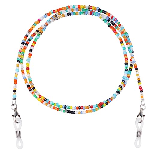 Jmkcoz Beaded Eyeglass Chains for Women Girls Eye Glasses String Holder Mask Lanyard Sunglasses Strap Eyewear Retainer