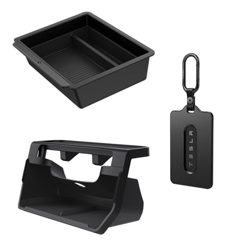 Organizador para Consola Central Tesla Model 3 Highland Spigen Pack Premium Almacenamiento