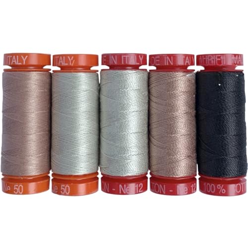 Aurifil Kingwell-Jens Essentials Thread, Asst miniatura 1