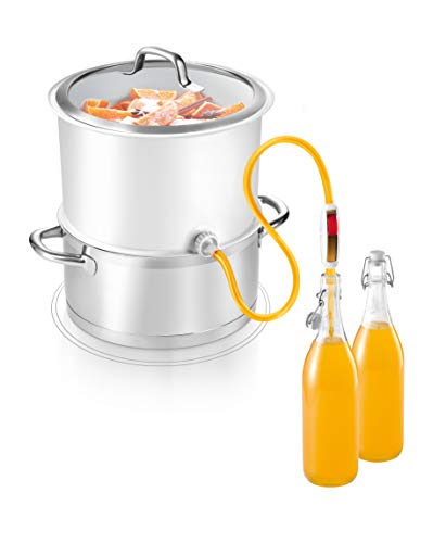 Tescoma Steam Juicer Fruit And Vegetables Della Casa, Plastic, White, 28.4 X 16.9 X 28 Cm #TOP5