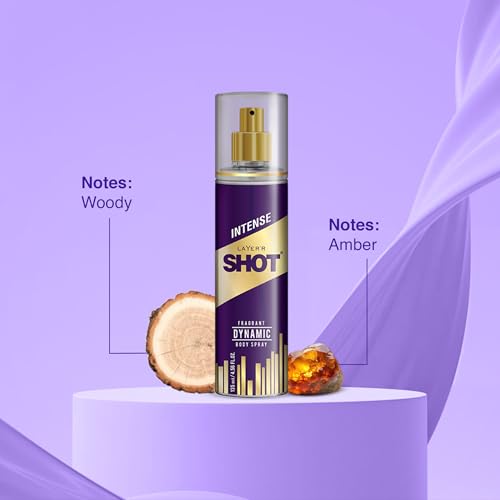 Image of Layer'r Shot GOLD Dynamic Body Spray for Men 2x135ml | Long-Lasting Premium Fragrance | Woody & Oceanic Notes | Everyday Wear | Skin-Friendly & IFRA Certified