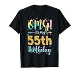 Photo Gallery omg it s my 55th birthday girls shirt 55 years old birthday maglietta Photo Gallery omg it s my 55th birthday girls shirt 55 years old birthday maglietta