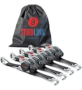 Spear & Jackson RATSTRAP50 Spanngurt 50mm X 3m - Selbstaufrollend Mit Verchromtem Gehäuse