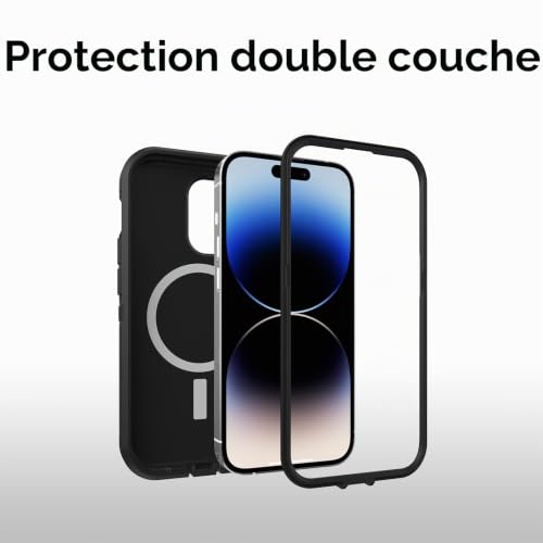 Coque iPhone 14 Pro Max OtterBox Defender XT évitez les casses avec MagSafe - 3