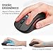 VicTsing Ratón Bluetooth Inalámbrico Portátil 4.0 & 2.4G, Wireless Mouse con Modo...