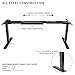 VIVO Electric Dual Motor Stand Up Desk Frame for 40 to 85 inch Table Tops, Frame Only, 3 Stage Height Adjustable DIY Workstation with Memory Controller, Black, DESK-V103E