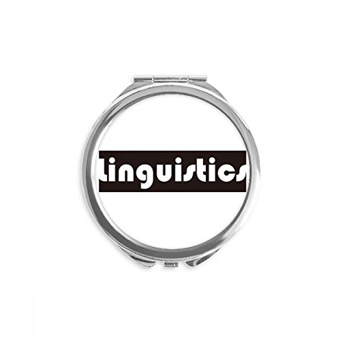 Miroir linguistique de poche pour appliquer son rouge à lèvres sans miroir fixe