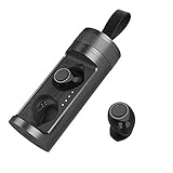 Bluetooth Earbuds, Wirezoll Bluetooth 5.0 True Wireless Stereo In Ear Headphones with Charging Case, Waterproof Sport Hi-Fi Earphones with Deep Bass and Built-in Mic