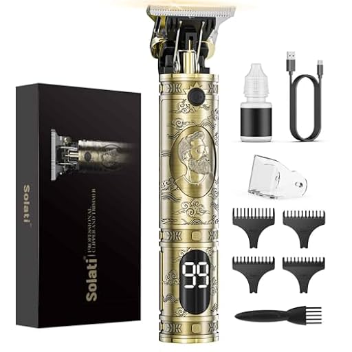 Maquina de Cortar Pelo Hombre, Maquina de Afeitar Hombre Eléctrica con LED Cortapelos Recortar Barba Sin Cable Maquinilla de Afeitar Cortar Pelo Para el Hogar y el Salón (Bronce) | Ya disponible en tu tienda friki favorita! En mundofriki.es! Maquina de Cortar Pelo Hombre, Maquina de Afeitar Hombre Eléctrica con LED Cortapelos Recortar Barba Sin Cable Maquinilla de Afeitar Cortar Pelo Para el Hogar y el Salón (Bronce) | Ya disponible en tu tienda friki favorita! En mundofriki.es!