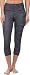 adidas Performance Women's Static Print Performer High-Rise Three-Quarter Tights, Dark Grey, Large