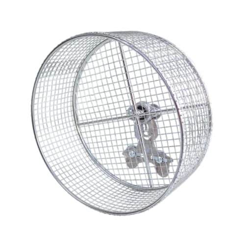 ＡＷＨＡＯ Hámster Corriendo la Rueda de Metal de la Rueda, Resistente, Suministros para Mascotas para Animales pequeños entrenando Juguete de Rueda de de