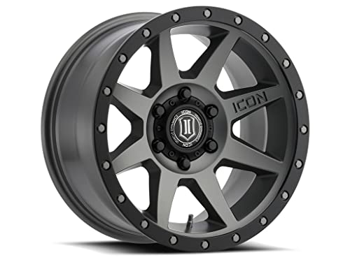 ICON Alloys Rebound, Titanium, 17 x 8.5/6 x 5.5, 0mm