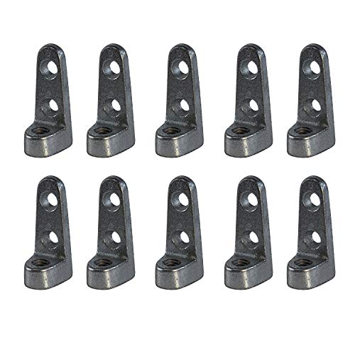 Highcraft DOTC-QM12-10 Industrial Side Beam Rod Connector 1/2'' Max Load 480 lbs. Malleable Iron (10PK)