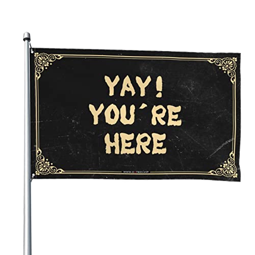 Drapeau Abipuir Man Cave Decor grand format 152 x 244 cm aux finitions soignées pour pool house
