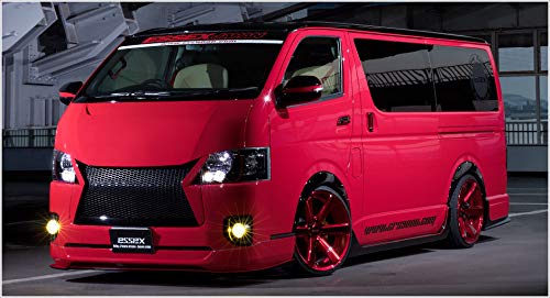 Amazon | CRS ハイエース 200系 4型 標準ボディ フロントリップ