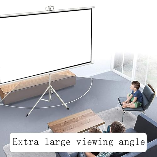 Pantalla de proyección con tripié 72 pulgadas 4:3 miniatura 2