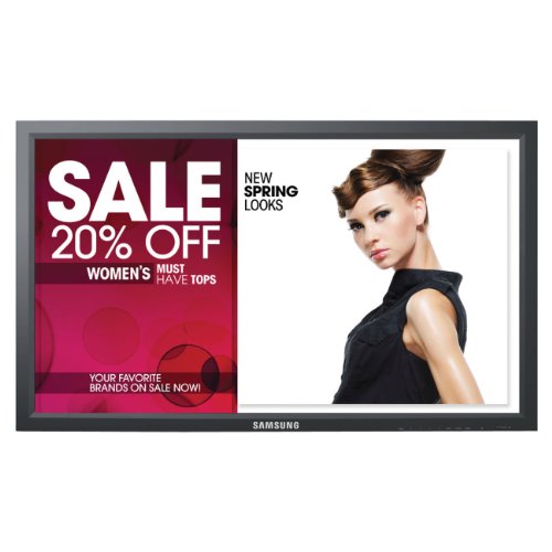 Image of Samsung 40-Inch 8ms HDMI Commercial LCD Display - 1920 x 1080 450, Black (400FP-3)