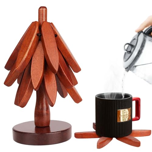 Untersetzer Baum, 3er Set Untersetzer Topf Topfuntersetzer...