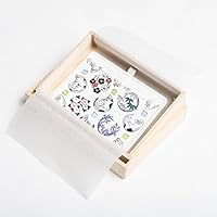Amazon.co.jp: [浅草文庫] 友禅染 IDケース パスケース カード
