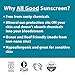 All Good Anti-Aging Daily Mineral Sunscreen Face Moisturizer with SPF 50 Protection | w/Hyaluronic Acid, Niacinamide, Calendula Extract | Hydrating Facial Lotion w/Broad Spectrum Protection - 1oz