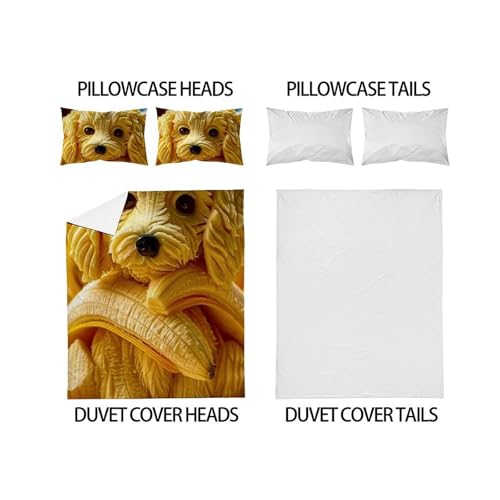 Housse de couette microfibre de qualité supérieure avec impression 3D durable