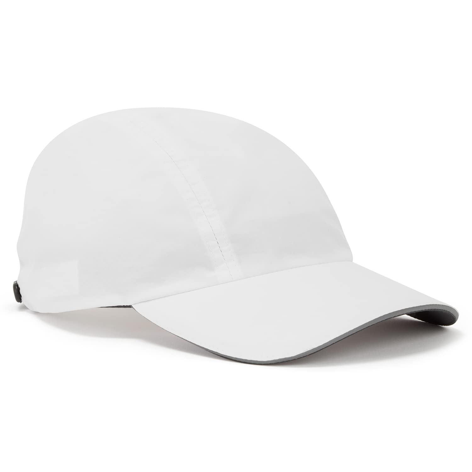 Gill Regatta Sailing Cap Hat - 50+ UV Protection, Moisture-Wicking, Quick Drying with Retainer Clip (White, One Size)