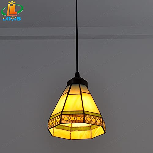 Lustre rétro Espagne minimaliste en verre ciselé style industriel chic - 4