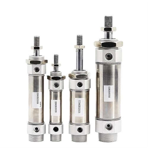 Cilindro neumático mini CDM2B32-300 de acero inoxidable de alta carrera 6