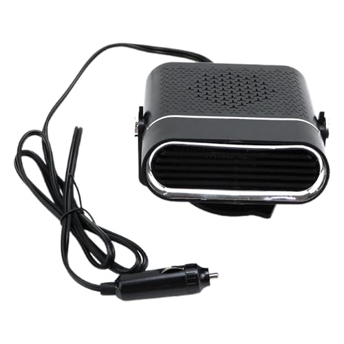 Calentador portátil para coche, descongelador de coche, descongelador de ventilador de 12 V, descongelador de parabrisas de calentamiento y enfriamiento rápido, descongelador de soplador, antivaho de