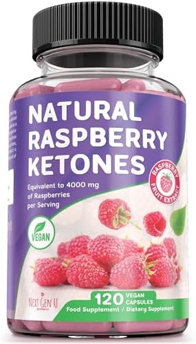 Raspberry Ketones - 4000 mg, 120 Capsules - Food Supplement - to ...