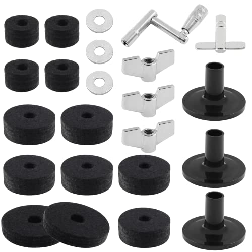 Biaungdo 23 Pcs Cymbal Replacement Accessories Set