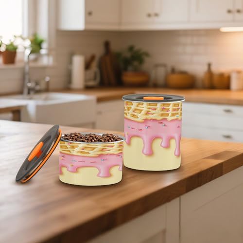 Contenedor de Café Hermético de Acero Inoxidable 17 oz miniatura 7