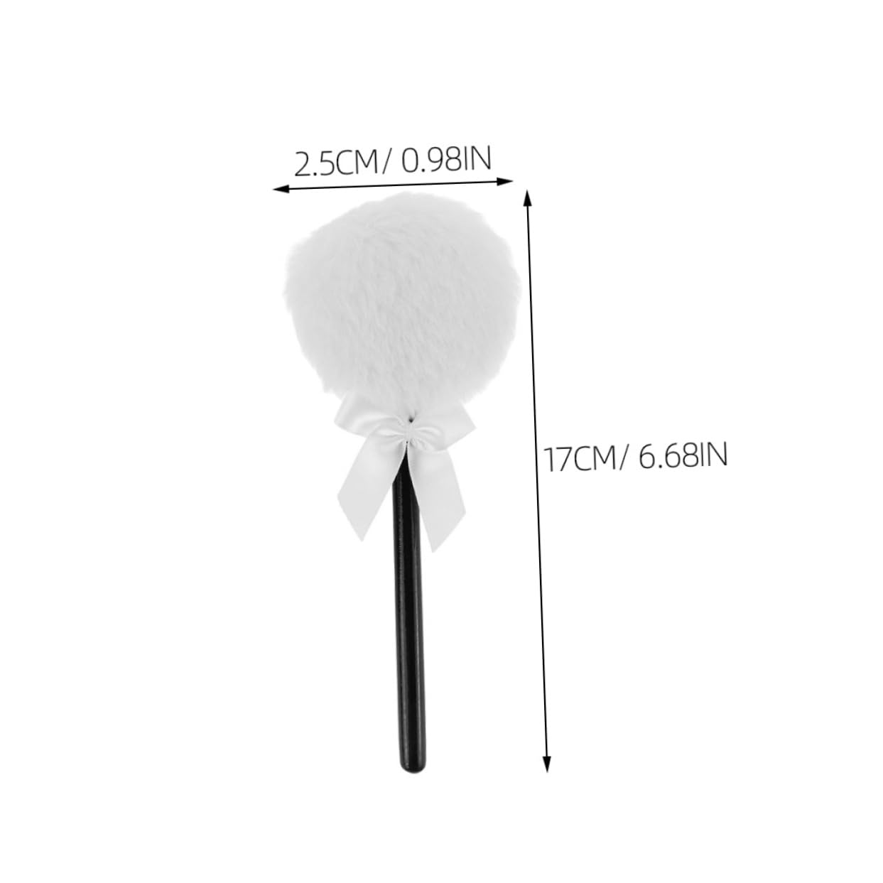 Gogogmee 3pc Lollipop Makeup Puff Soft Fluffy for Face Body Powder Application Women Beauty Tool