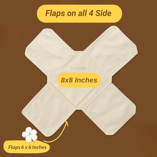 Image of Solitude Pack of 2 Cotton Roti Clothes Wrap with Flaps, Double Layer Cotton Cover for Chapati, Hot Case, Traditional Style Kitchen Chapati Wrap, Kitchen Roti Cover for Tiffin