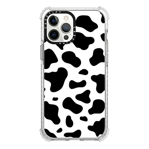 Coque ultra impact iPhone 12 Pro Max transparente style vache en terrasse