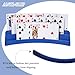 2 Pack Three-Layer Design Playing Cards Holders，Playing Card Holder for Kids Adults Hands Free Card Holder for Family Card Game Nights Poker Parties