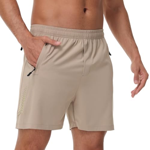 Blaosn Mens Athletic Running Shorts Gym Sport Workout Golf Hiking 9/7/5 Inch Basketball Sweat Shorts Casual Summer Outfits4