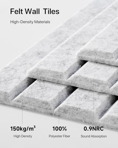 Image of Acoustic Panels 12 Pack Square Soundproof Wall Panels with 60 Adhesive Tapes, High Density Acoustic Foam Panels Sound Proof Foam for Home Office, Recording Studio, Ceiling, 12 inch X 12 inch X 0.4 inch