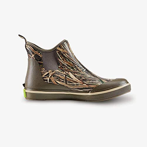 Gator Waders Mens Camp Boots, Realtree Max 5, Size 14 - Ankle High Waterproof Shoes For Rain And Mud, Fishing, Hunting, And Camp Wear #TOP4