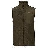 jagdweste herren Regular Fit: Eine klassische Passform sorgt dafür, dass sich die Jagdweste aus Fleece nehezu jedem Körperty problemlos anpasst. Dies ermöglicht auch den Einsatz als Zwischenschicht bei wechselnder Witterung.