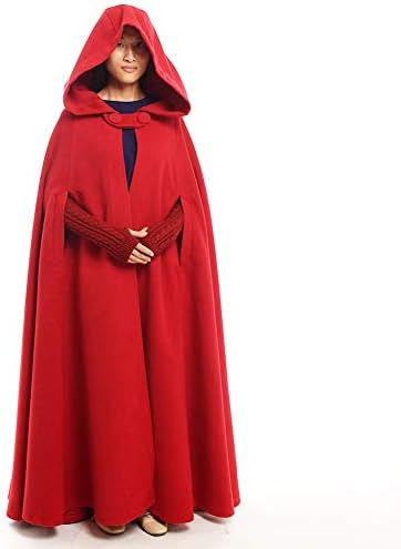 hooded cape jacket