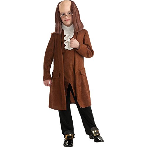 Disfraz Benjamin Franklin para niños - Small miniatura 1