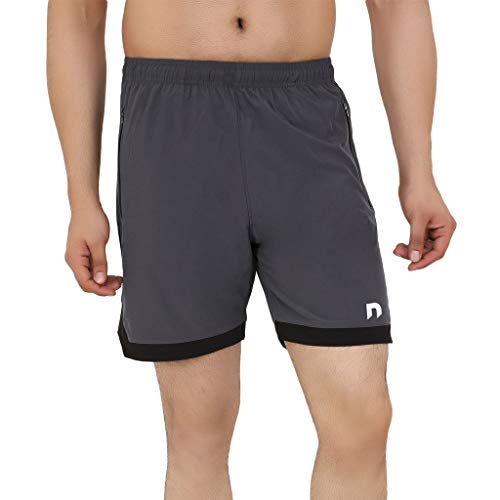 Image of NEVER LOSE Men's Lightweight Performance Training Shorts with Quick-Dry Fabric for Running, Gym and Everyday Workouts